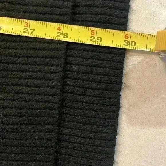 Talbots Sweater Women Black S Turtleneck Button Detail on Neck Opening Classy - Picture 8 of 9